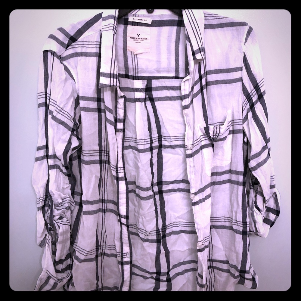 American Eagle Plaid shirt